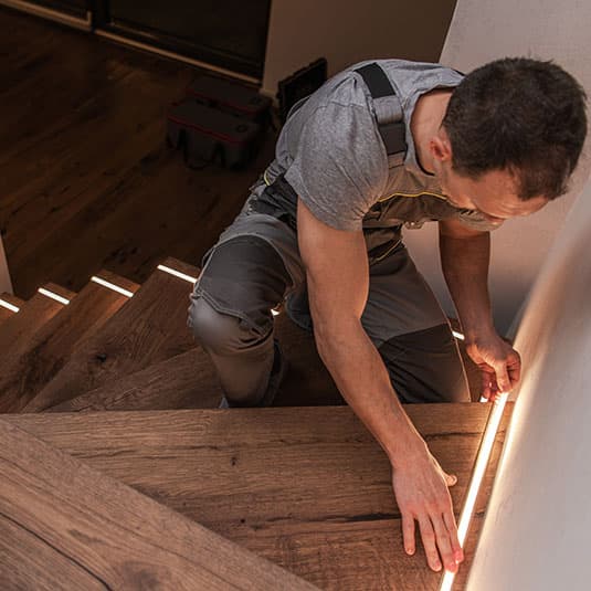 Arredo Design - L'importanza dell'illuminazione, applicazione luci led